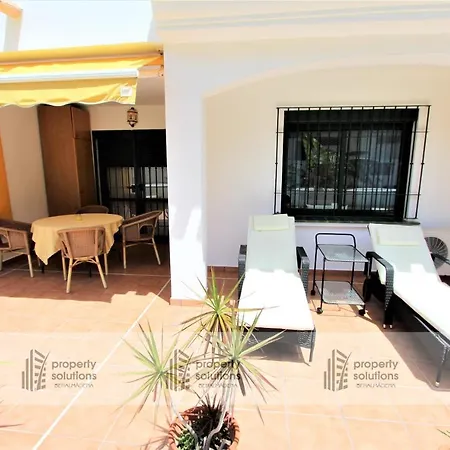 Apartament Pueblo Del Parque 3 - Terraza Soleada Con Jardin - Piscina Y Playa - Urbanizacion Tranquila *