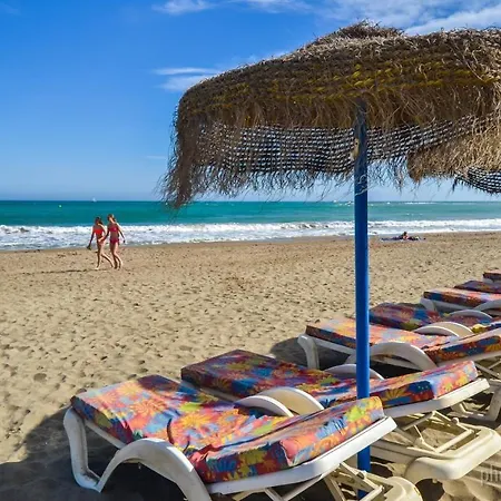 Apartament Pueblo Del Parque 3 - Terraza Soleada Con Jardin - Piscina Y Playa - Urbanizacion Tranquila